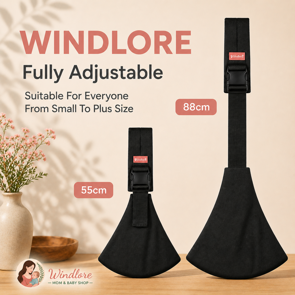 Windlore™ SnugNest Baby Sling