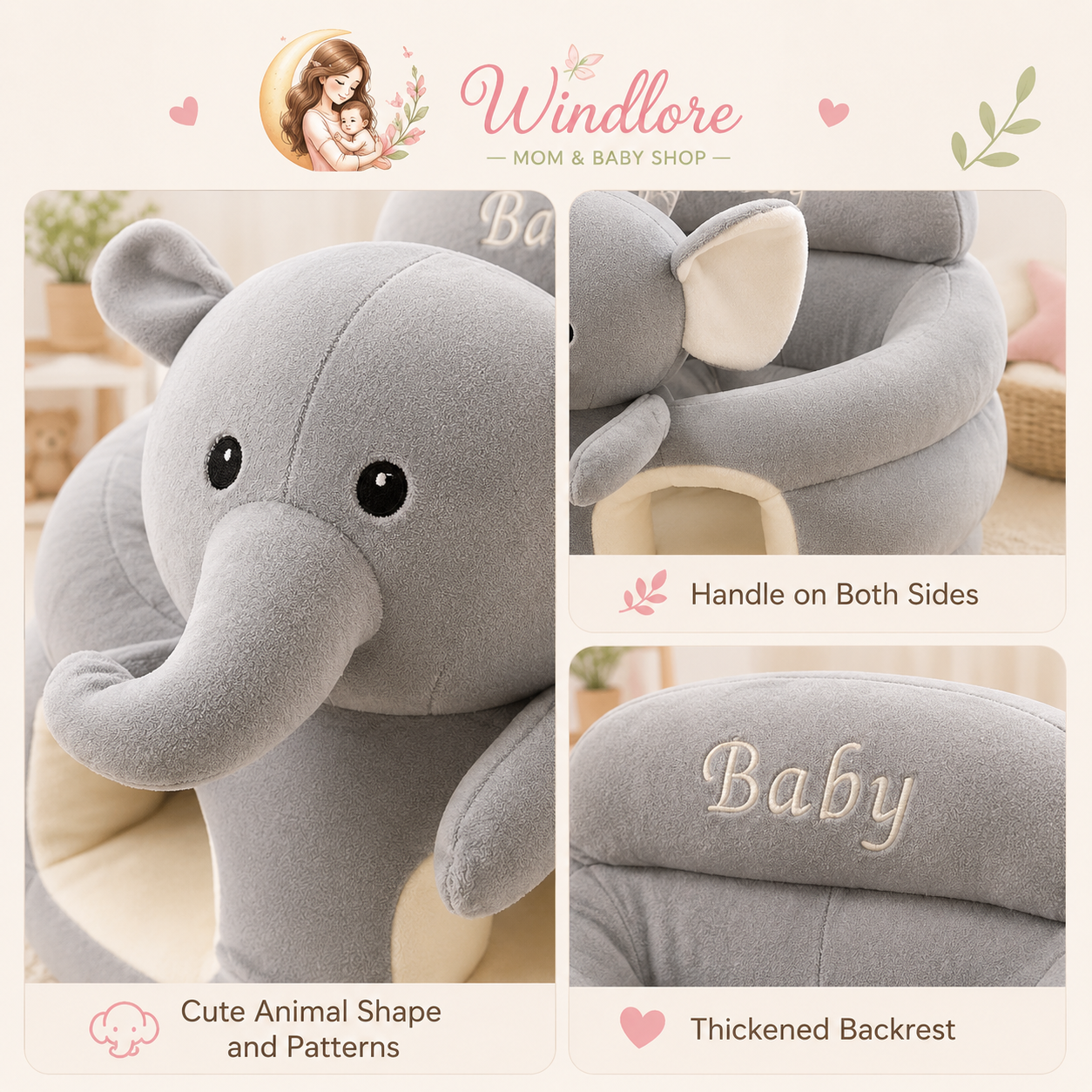 Windlore™ SitNest Baby Support Seat