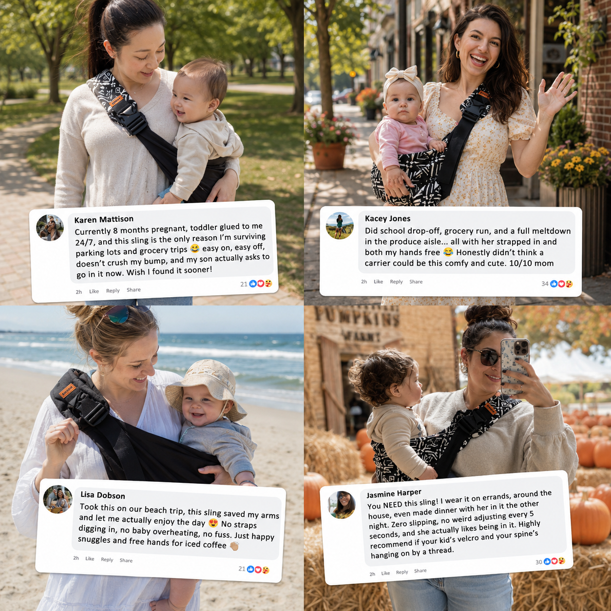 Windlore™ SnugNest Baby Sling